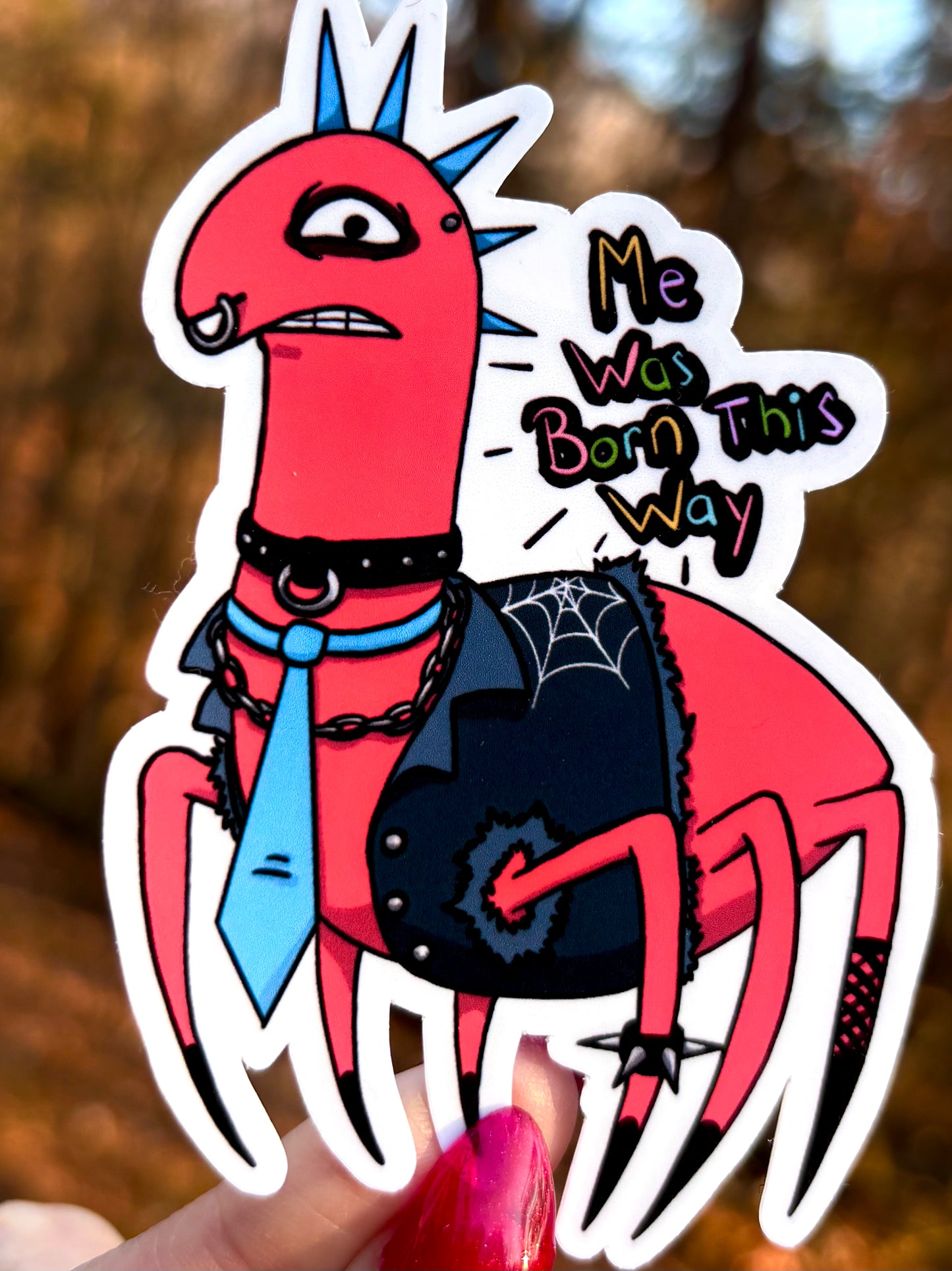 Spider Vinyl Sticker