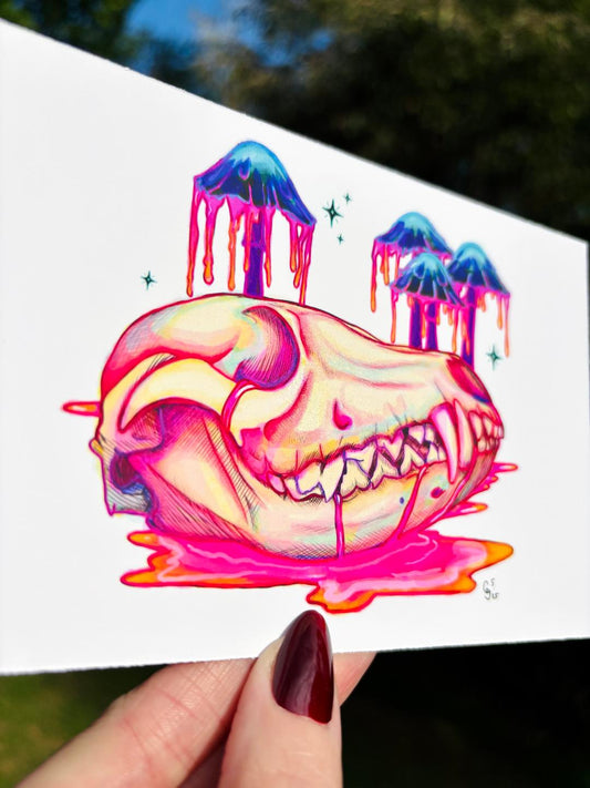 Melting Print 4x6in