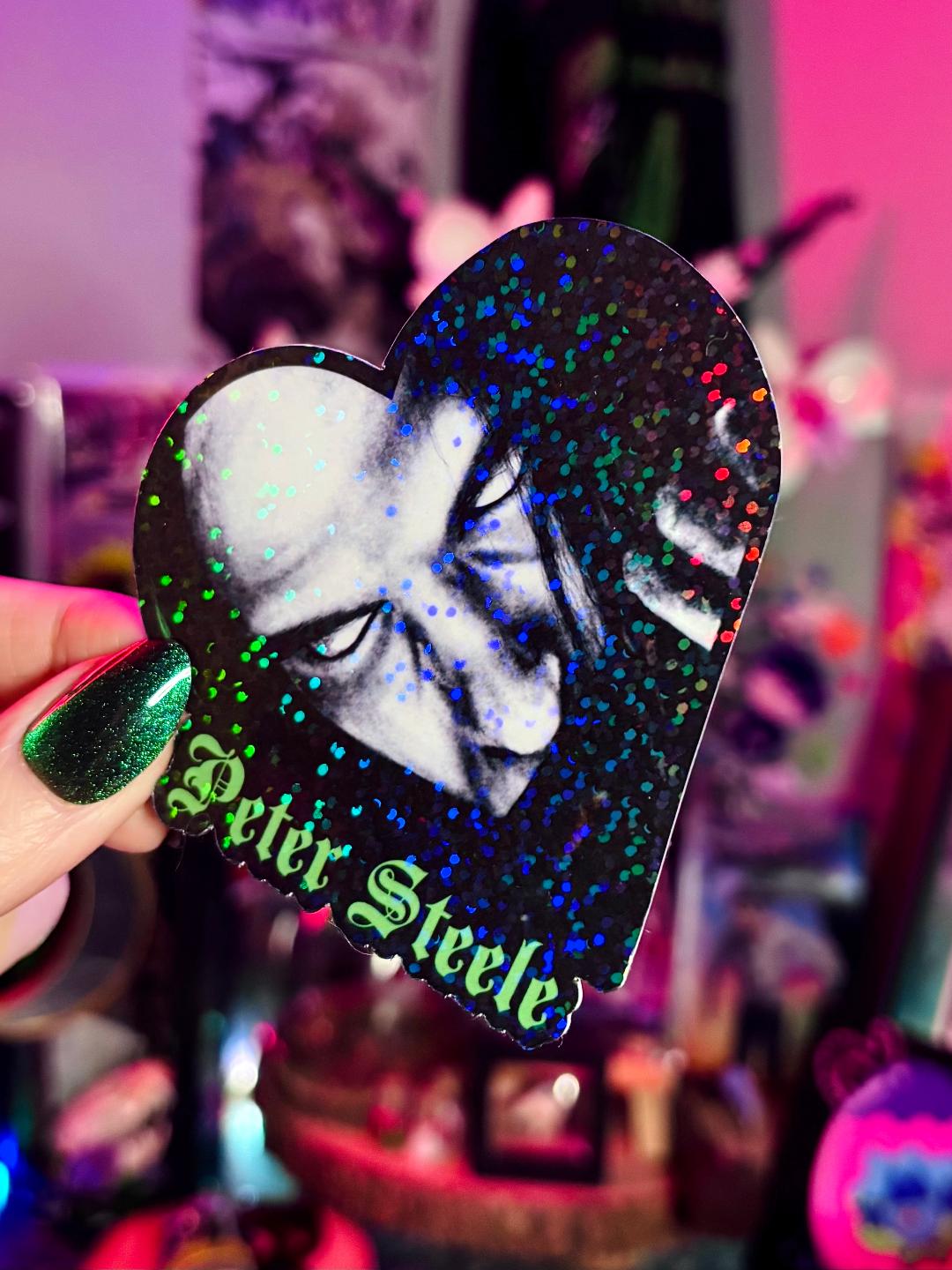 Peter Steele Heart 3in