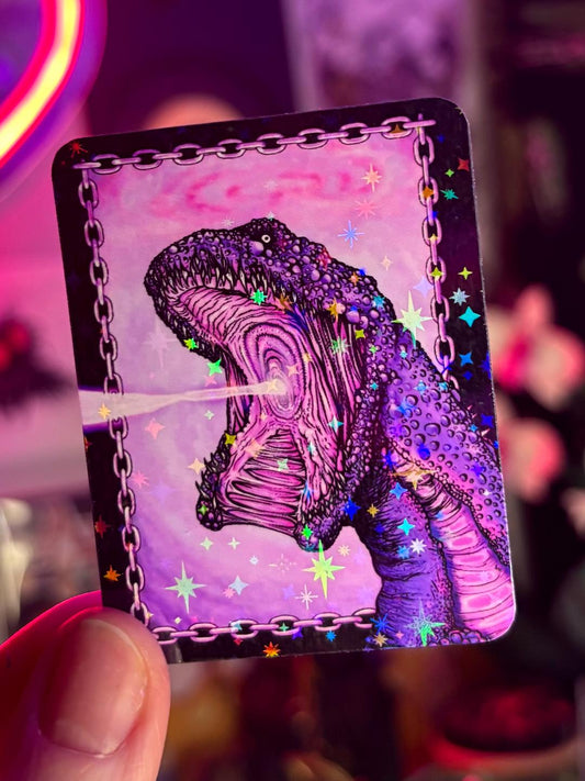 Kaiju Holo Sticker
