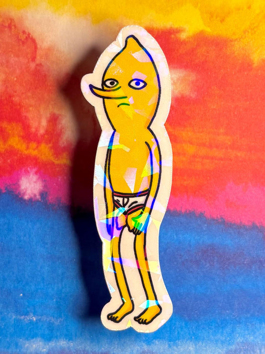 Lemons Grabbed Sticker