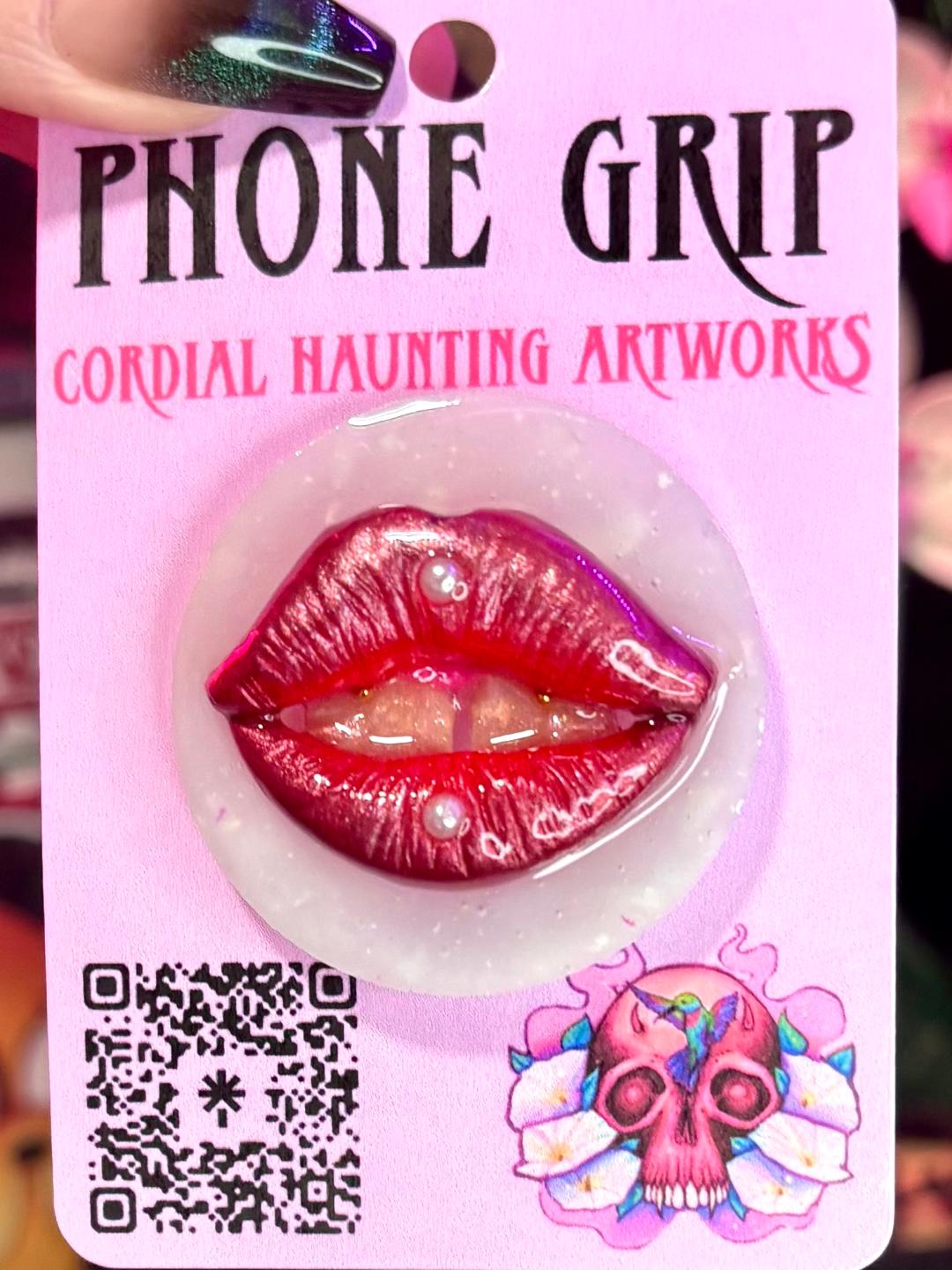 Phone Grip 'Pearl Piercing'