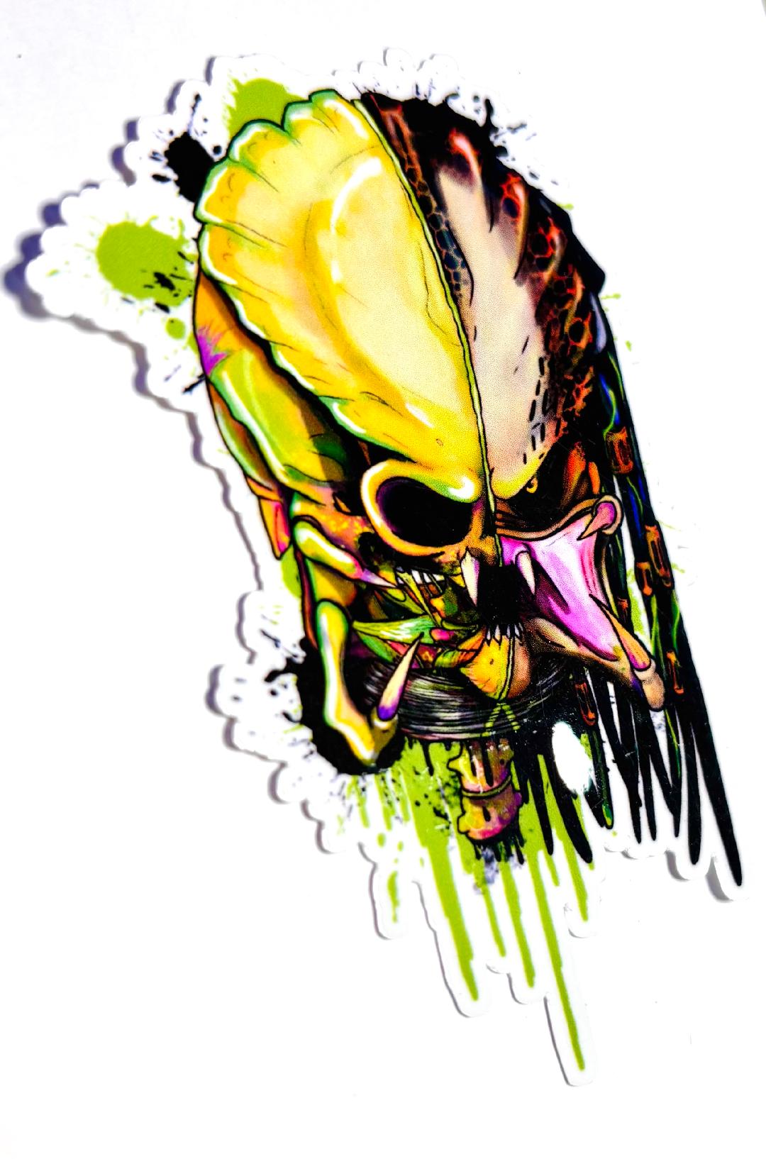Predator 3.5in Sticker