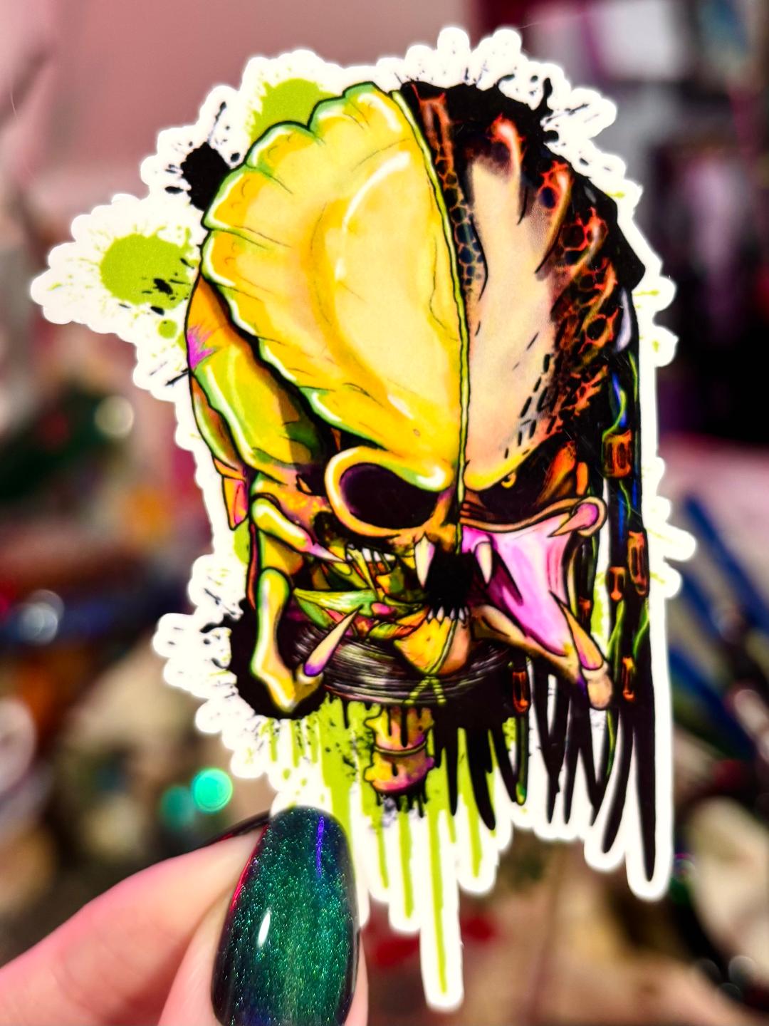 Predator 3.5in Sticker
