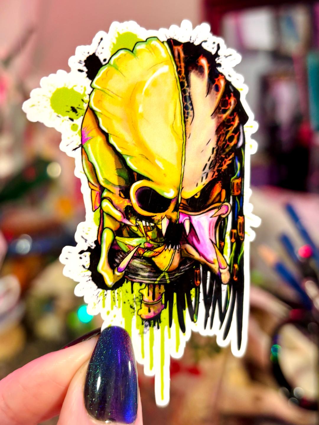 Predator 3.5in Sticker