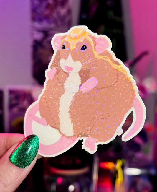 Butter Rat Sticker