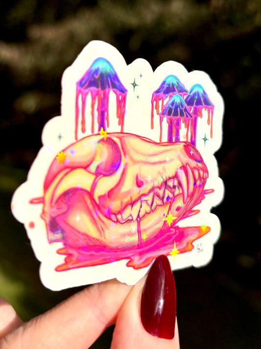 Melting Holographic Stickers