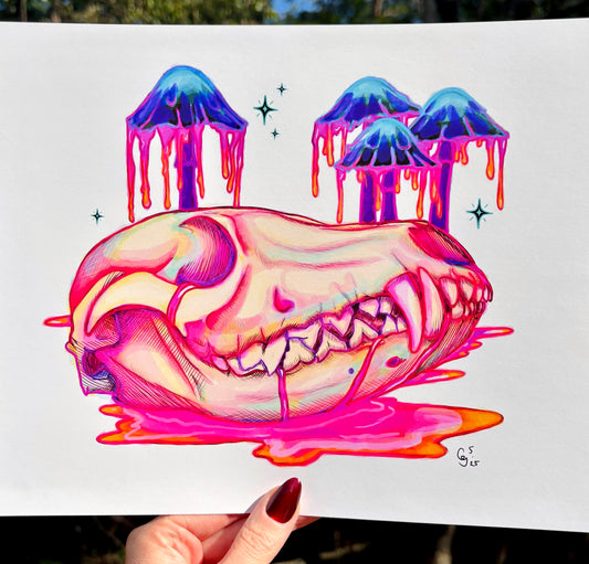 Melting 11x8.5in Print