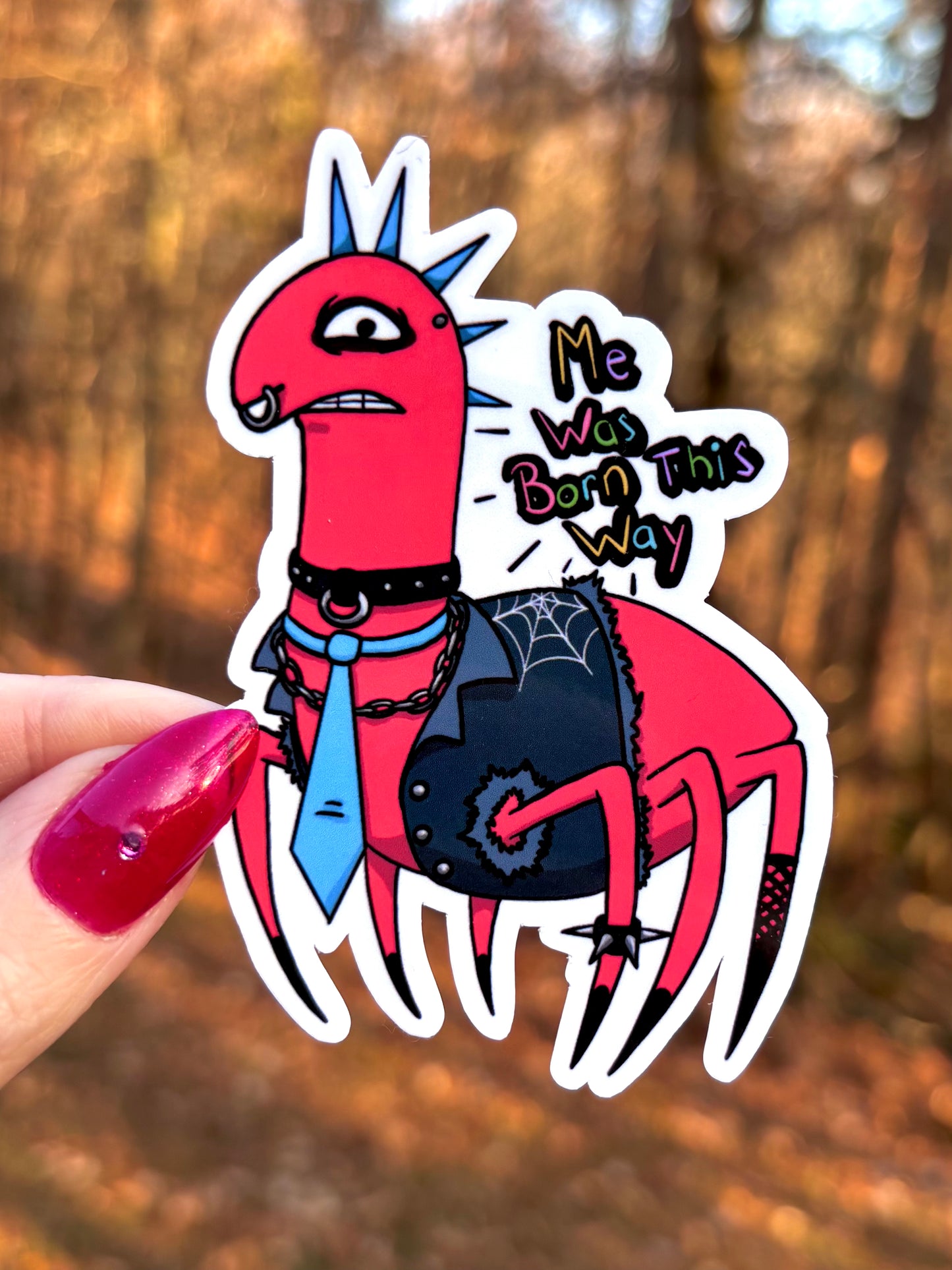 Spider Vinyl Sticker