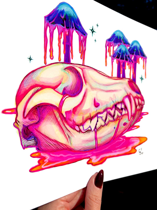 Melting 11x8.5in Print