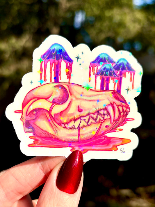 Melting Holographic Stickers