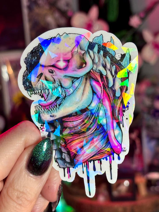 Kaiju Anatomy Sticker