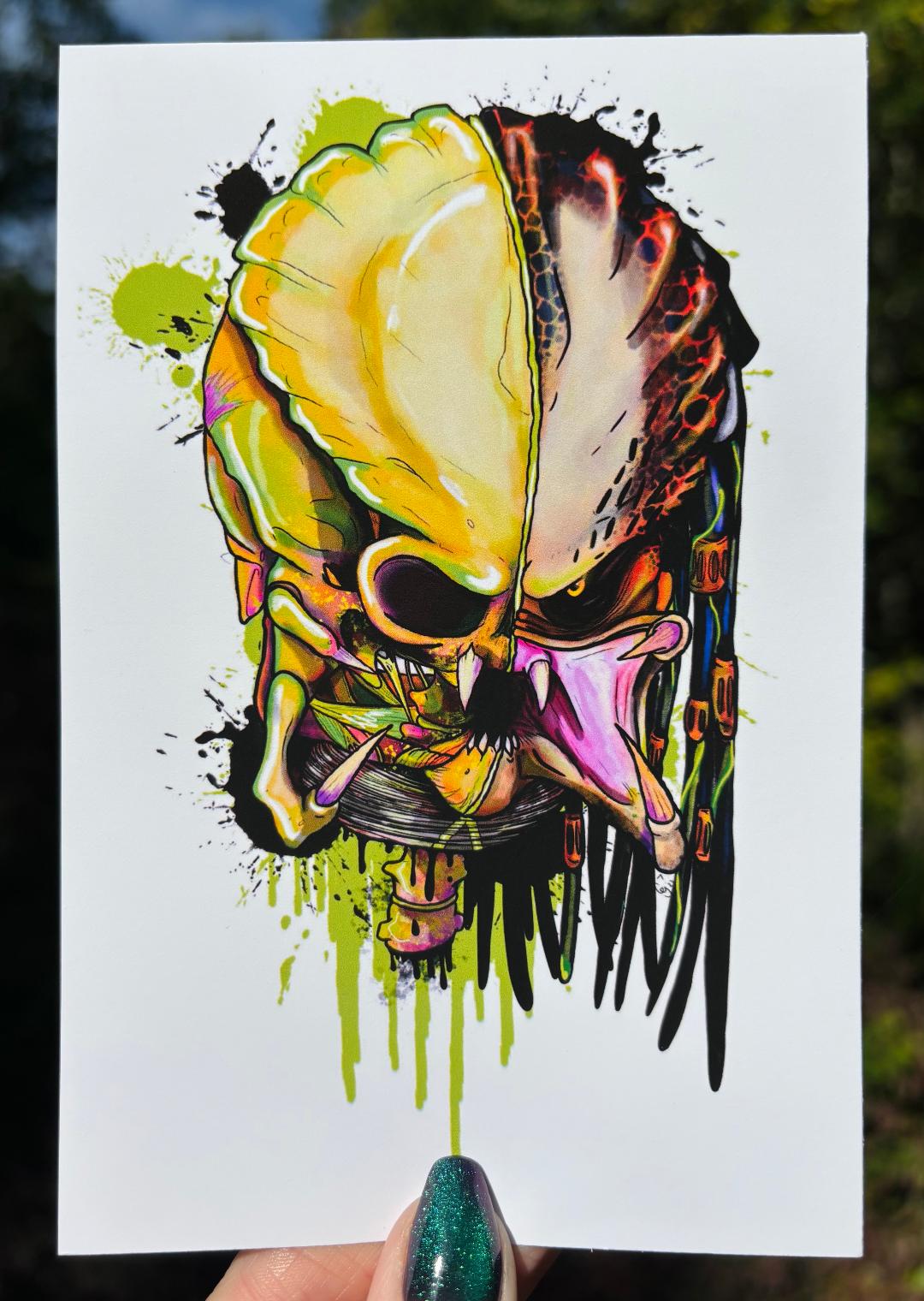 Predator Print 4x6in