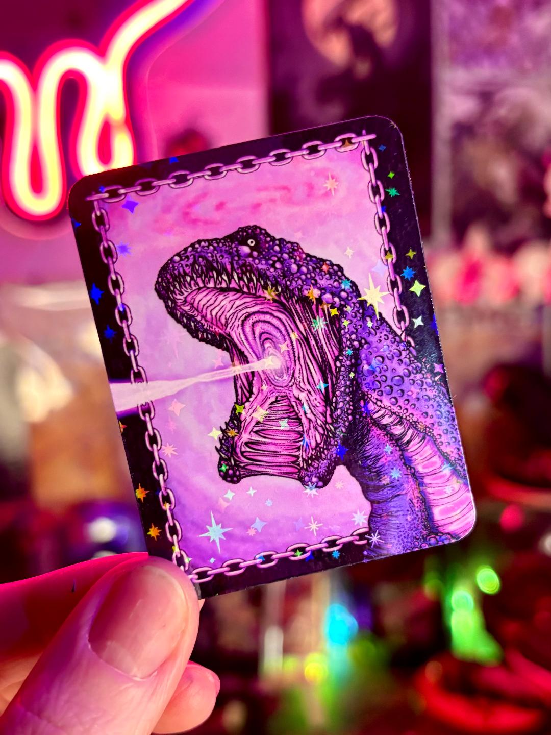 Kaiju Holo Sticker