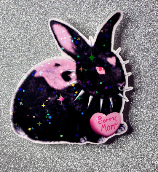 'Sorry Mom' Sticker