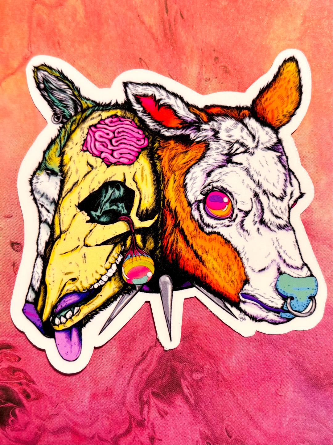 Twiiiin Sticker 3.5in