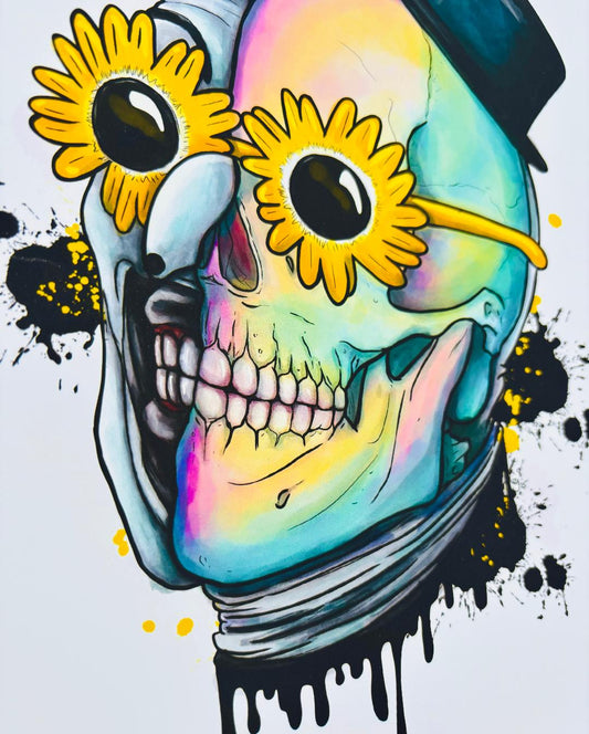 Art The Clown Print 11x8.5in