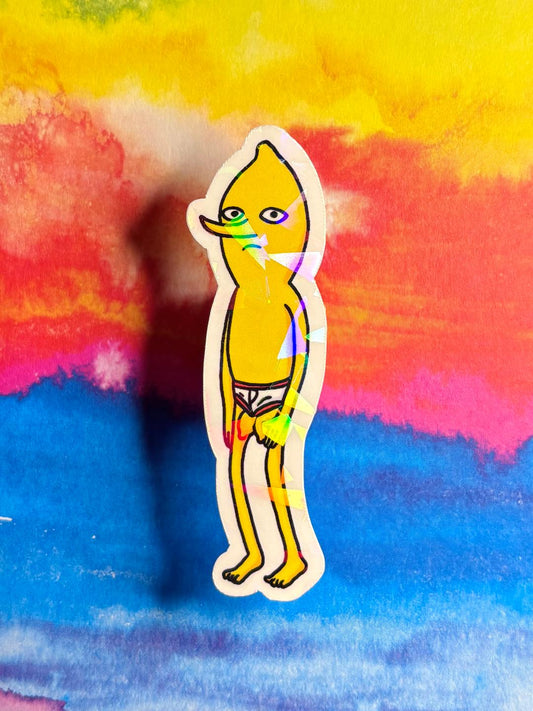 Lemons Grabbed Sticker