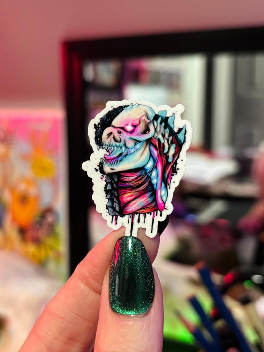 Mini Godzilla Sticker