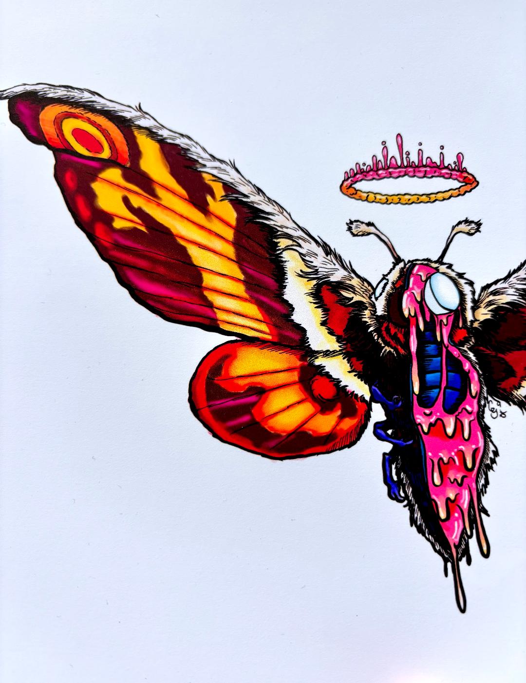 Queen Mothra Print 11x8.5in