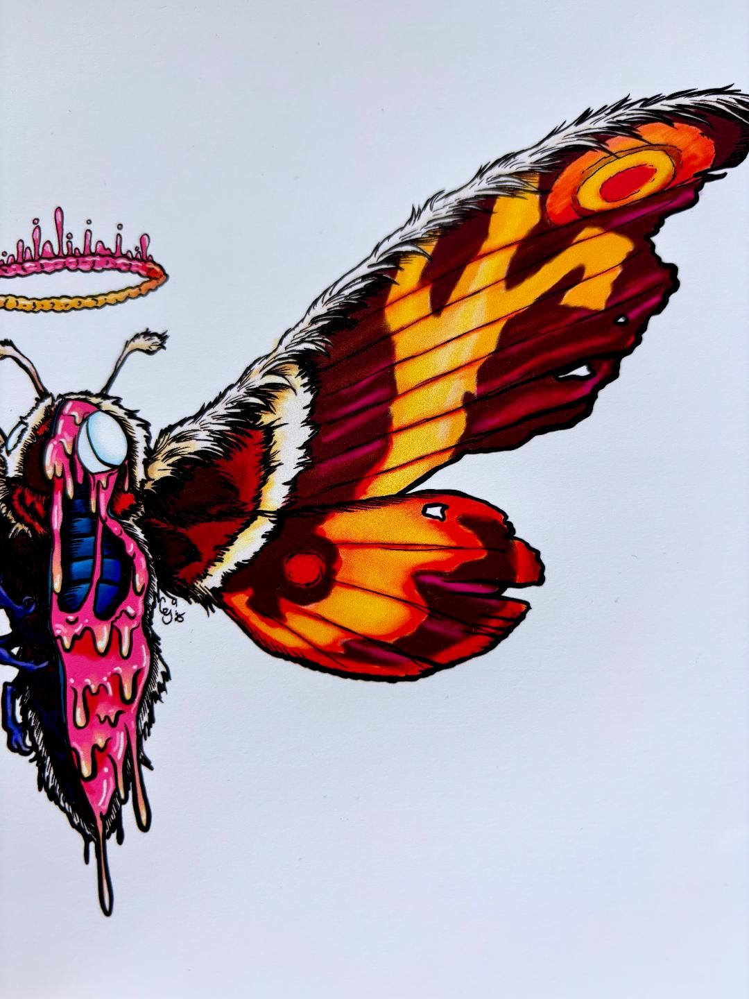 Queen Mothra Print 11x8.5in