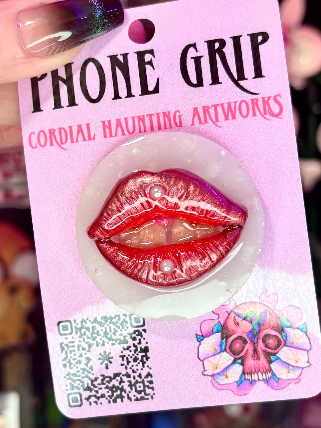 Phone Grip 'Pearl Piercing'