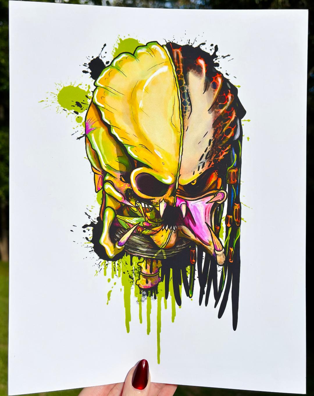 Predator Print 11x8.5in