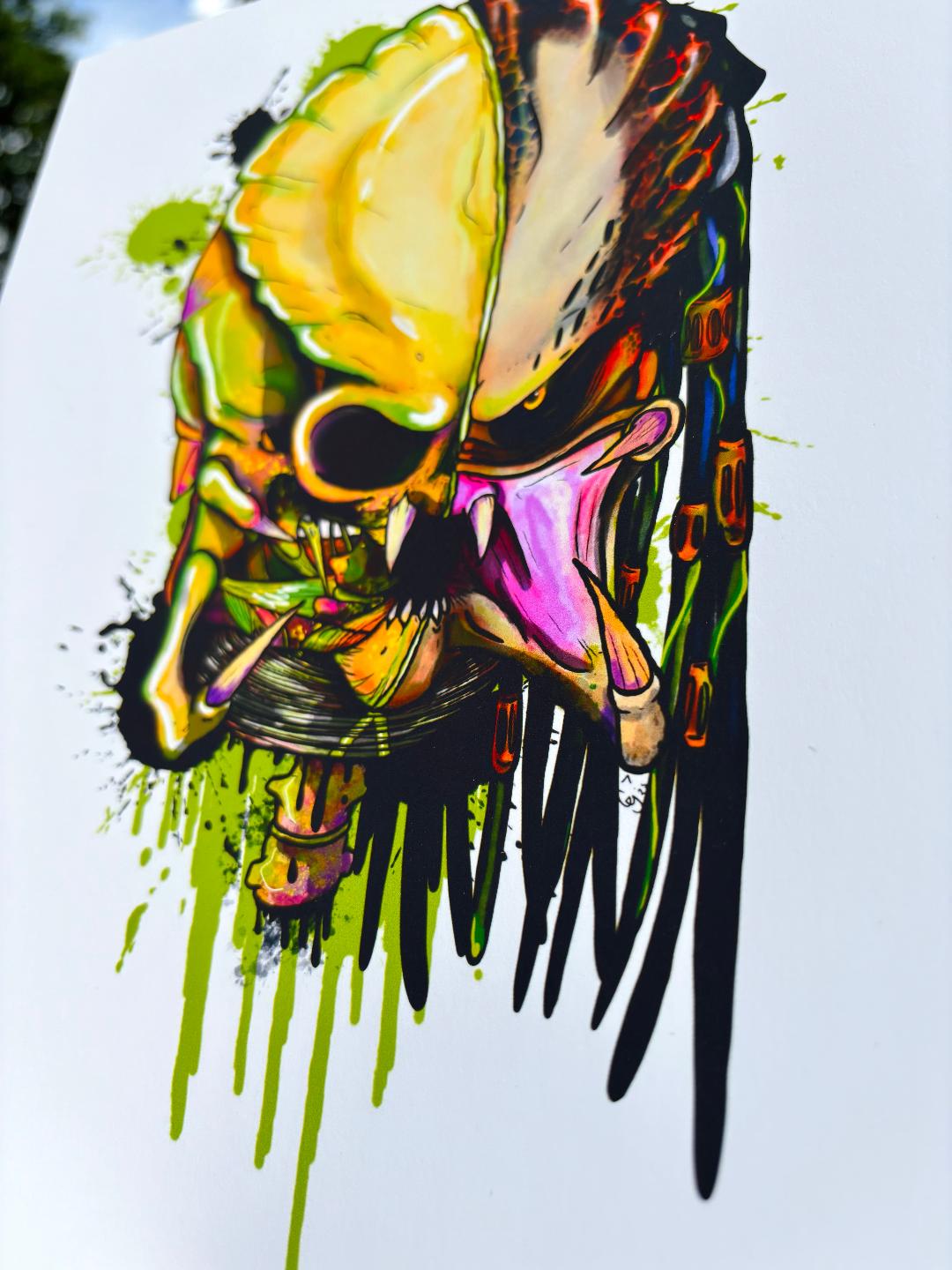 Predator Print 11x8.5in