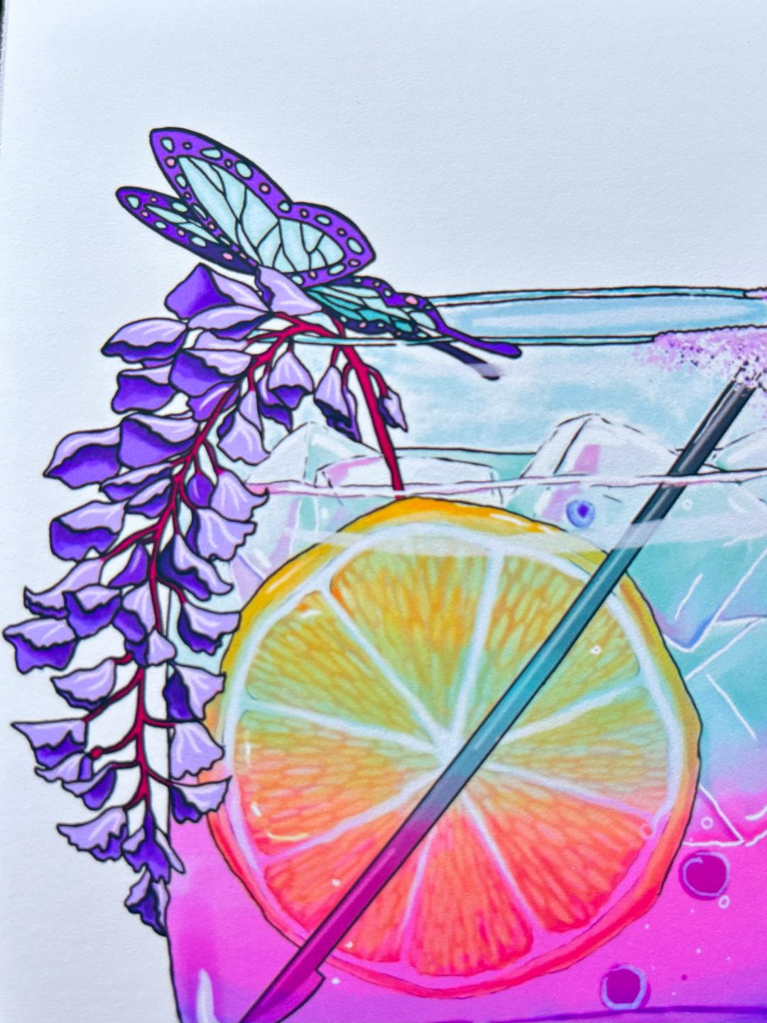 Shinobu Tea Print 4x6in