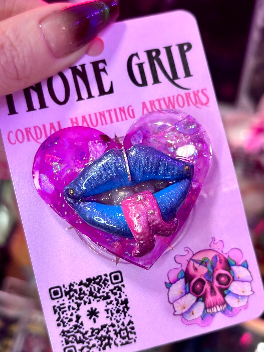 Phone Grip 'Split Tongue'