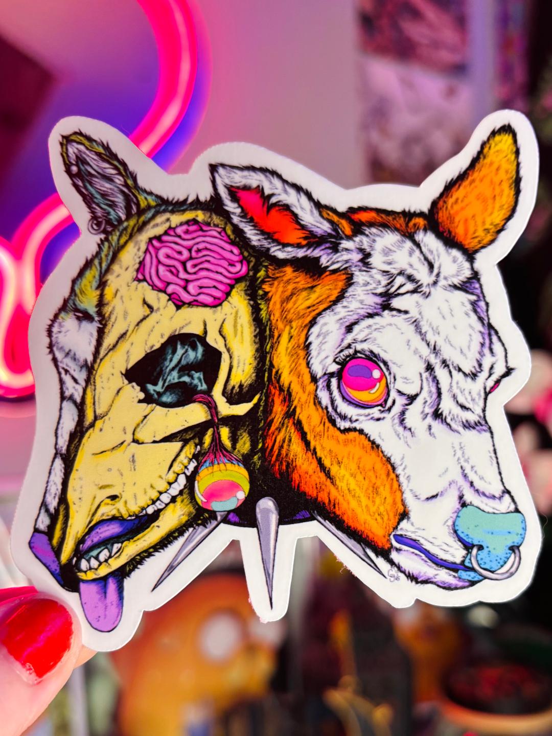 Twiiiin Sticker 3.5in