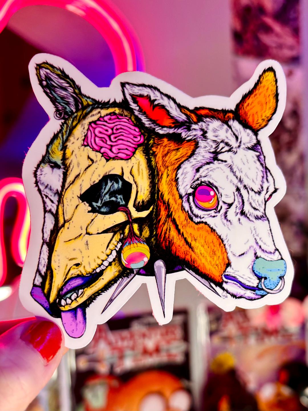 Twiiiin Sticker 3.5in