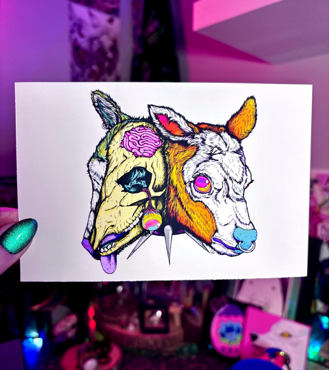 Twiiiin Print 4x6in